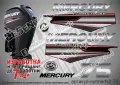 MERCURY 60 hp EFI 2013-2017 Меркюри извънбордов двигател стикери надписи лодка яхта outmerfs2-60, снимка 9