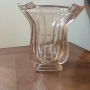 Стъклена ваза стара, снимка 9