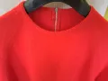 Дамска блуза къс ръкав трикотаж размер М, снимка 3