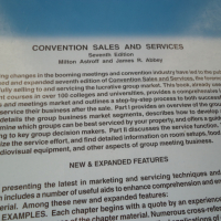 Convention sales and services, снимка 5 - Специализирана литература - 44966969