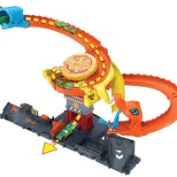 Hot Wheels City - Игрален комплект Змия в магазина за пица, снимка 6 - Коли, камиони, мотори, писти - 45149387