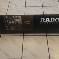 Стояща реклама на часовници RADO. , снимка 1 - Други - 45293723