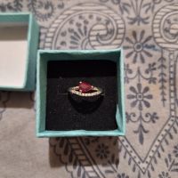 Сребърен пръстен с натурален Рубин размер 26, снимка 3 - Пръстени - 43951725