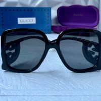 Gucci 2024 дамски слънчеви очила правоъгълни GG1326, снимка 4 - Слънчеви и диоптрични очила - 45571816