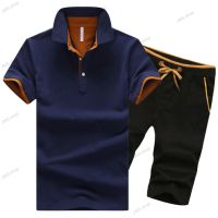 Мъжки летен комплект от две части, къси панталони и риза, 15цвята , снимка 8 - Други - 45266072