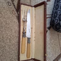 Стари ножове комплекти за барбекю, снимка 7 - Антикварни и старинни предмети - 45495987