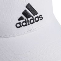 Унисекса спортна шапка с лого Adidas Performance, 58-60 см, Бяла, снимка 4 - Шапки - 45729484