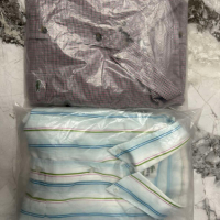 Риза Lacoste - Regular Fit XXL (бяло, зелено и синьо), снимка 6 - Ризи - 44996004