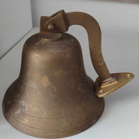 Месингова камбана за врата#3, снимка 1 - Антикварни и старинни предмети - 44951798