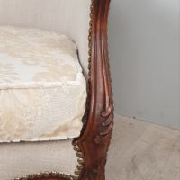 Антикварно кресло Бержер (Bergère), снимка 5 - Антикварни и старинни предмети - 45657154