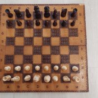 шах фигури дървени нови 34см , снимка 5 - Шах и табла - 45826568