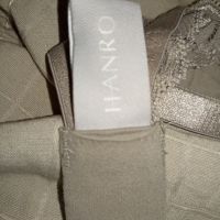 Hanro 80 B-Дантелен сутиен с меки чашки с банел в телесен цвят , снимка 8 - Бельо - 45461942