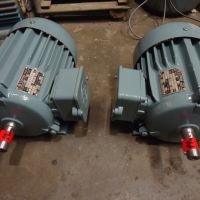 Трифазни ел.мотори 0,75KW- 1400 и 2900 об/мин, снимка 1 - Електродвигатели - 45332287