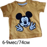 бебешки тениски на Дисни герои от Англия , снимка 1 - Бебешки блузки - 32953967