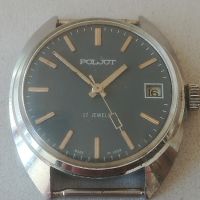 Часовник POLJOT 17j. USSR. Vintage watch. Механичен. Мъжки. ПОЛЕТ. СССР , снимка 2 - Мъжки - 45889465