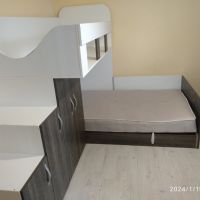 продавам двуетажно ъглово легло, снимка 4 - Спални и легла - 45490470