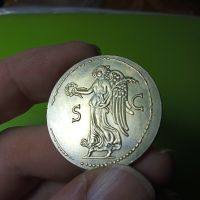 Монета Рим сестерция -Галба, снимка 8 - Нумизматика и бонистика - 39298838