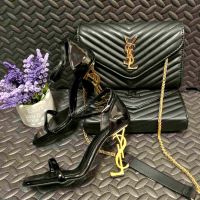 Дамски обувки с ток YSL, снимка 7 - Дамски обувки на ток - 46055602