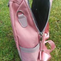 Розова непромокаема раница /чанта,с една преграда, снимка 9 - Раници - 45556898