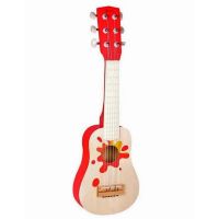 Детска дървена китара - Звезда (004), снимка 1 - Музикални играчки - 45451220