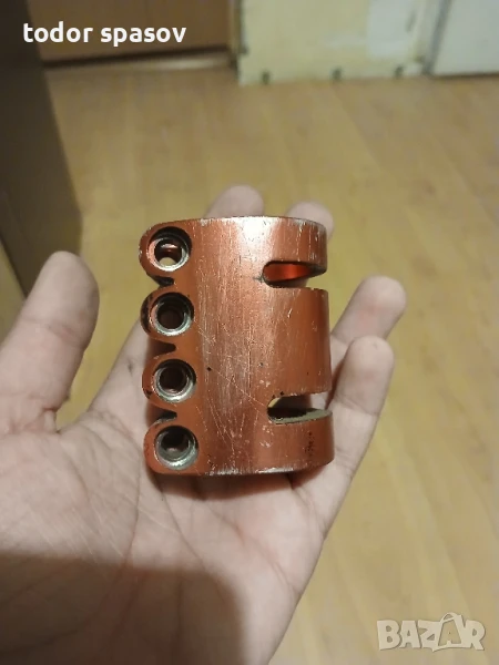 Лапа за тротинетка 4 болта, снимка 1