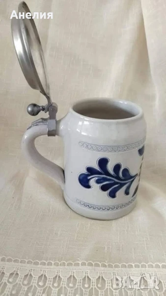 Халба за бира с капак Нова, снимка 1