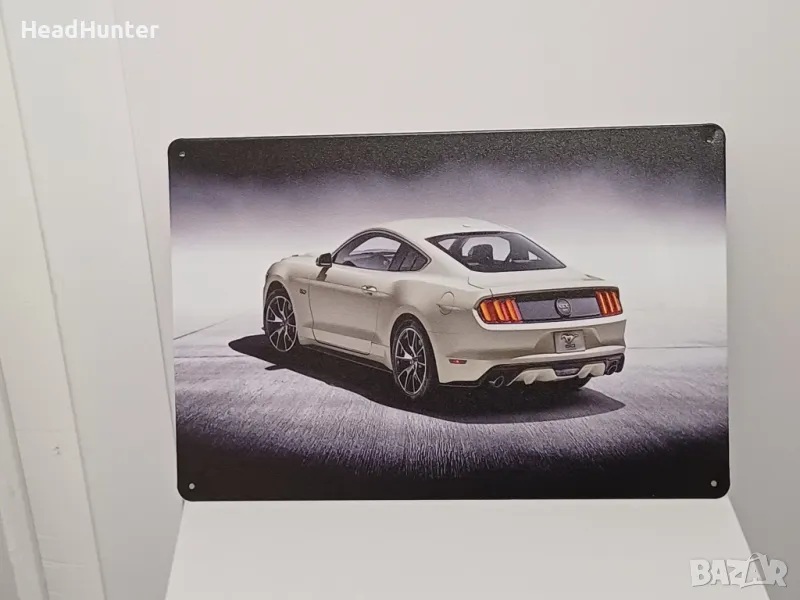 Метална табела Ford Mustang (20в Х 30ш Cм), снимка 1