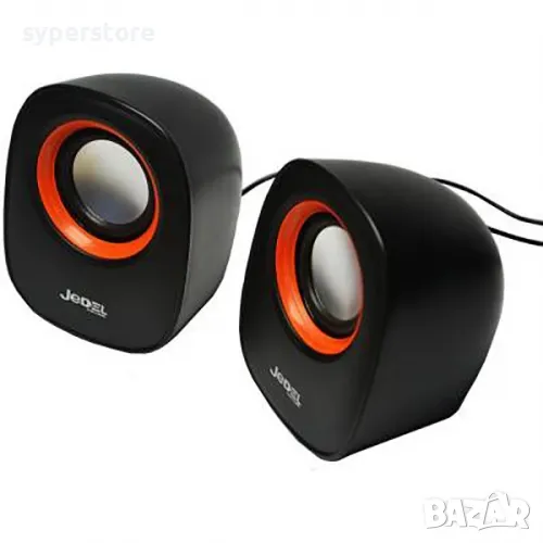 Speakers Тонколони за компютър, лаптоп и др. 2.0 Digital One SP00279 e-015 Черни, снимка 1