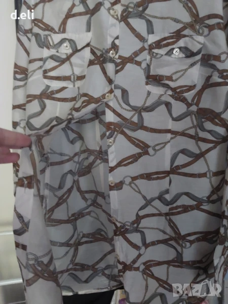 NH nadine H Size M-L Памук и Коприна, снимка 1