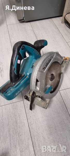 Акумулаторен ръчен цирколяр Makita DHS 710 36V за части , снимка 1