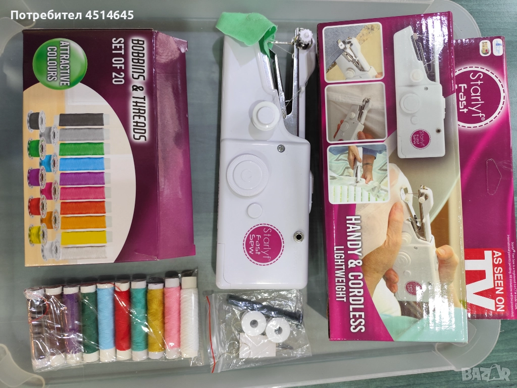 Ръчна  шевна машинка, снимка 1