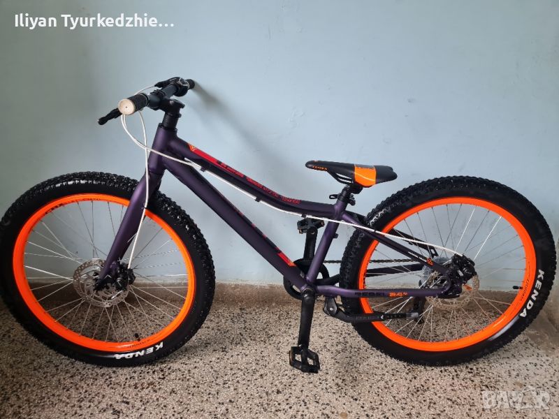 Продавам детско алуминиево колело Cross Rebel JR 24, снимка 1