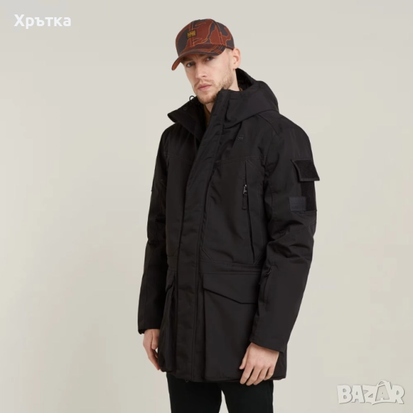 G-Star Expedition Padded Parka - Оригинално мъжко зимно яке размер L, снимка 1