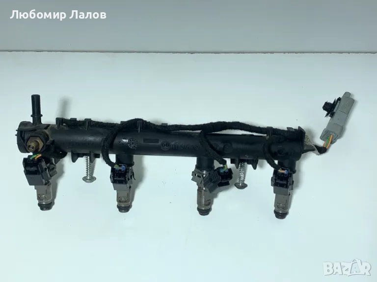 Рейка с дюзи за Ситроен Ц4 Citroen C4 /  9652451580 / 964424380, снимка 1