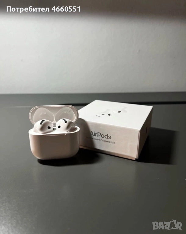 Airpods 4, нови с 1г. Гаранция, снимка 1