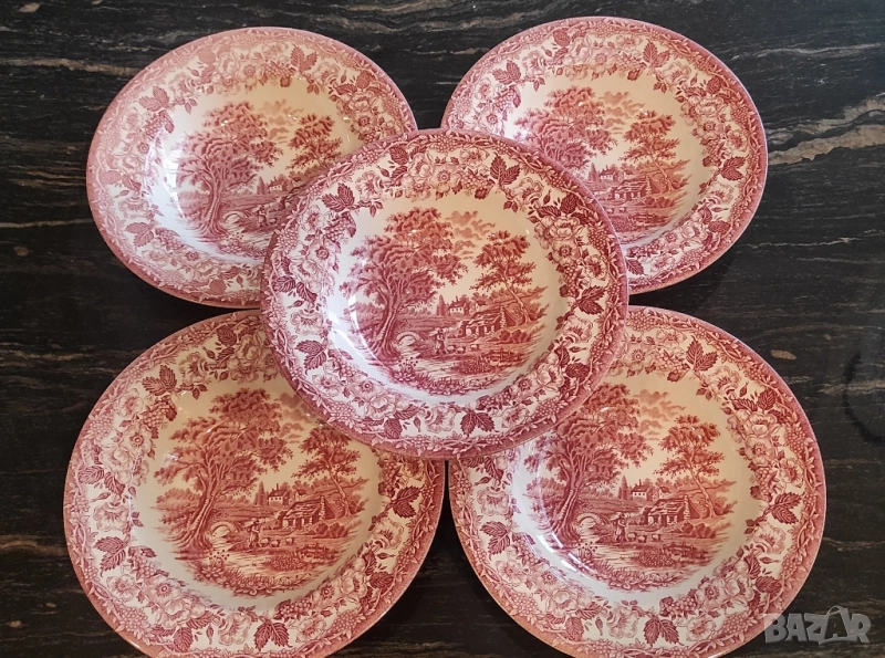 Английски дълбоки чинии, снимка 1