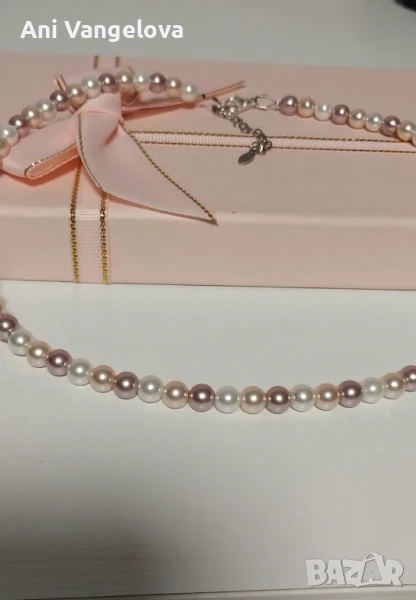 Колие с перли от седеф, снимка 1