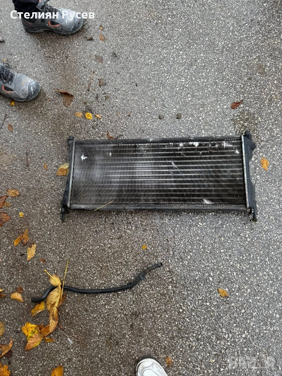 воден радиатор за  opel corsa B 1.5TD   цена 20 лв или 10,23 евро   -демонтиран, беше пълен с антифр, снимка 1