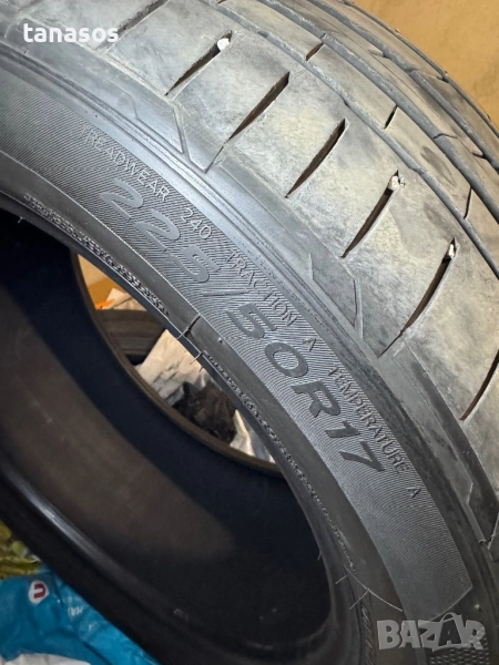 2 броя HANKOOK K127 XL BMW 225/50 R17 98Y, снимка 1