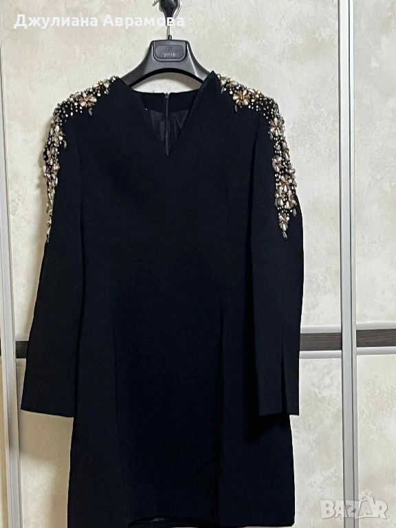 Черна официална рокля, снимка 1