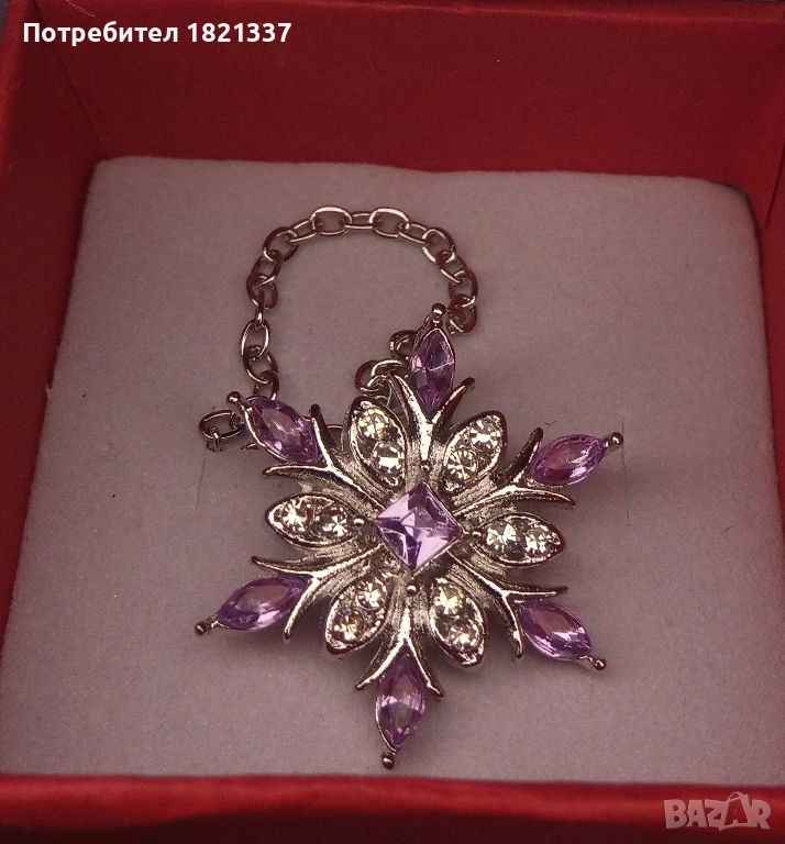 Колие Снежинка , снимка 1