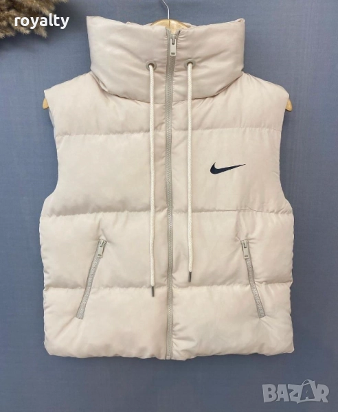 Nike бежов дамски елек , снимка 1