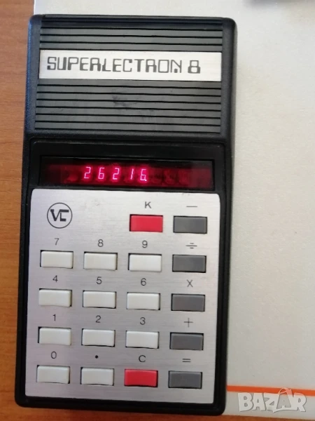 Ретро калкулатор SUPERLECTRON 8, снимка 1