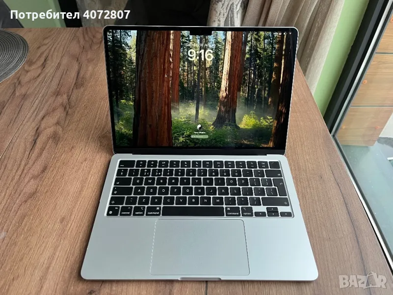 Apple Macbook Air M2 16GB RAM 512 SSD, 16 цикъла батерия, снимка 1