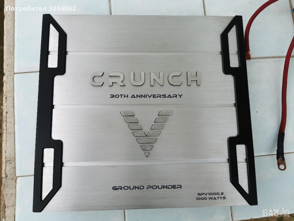 авто усилвател Crunch  GPV1000.2 , снимка 1