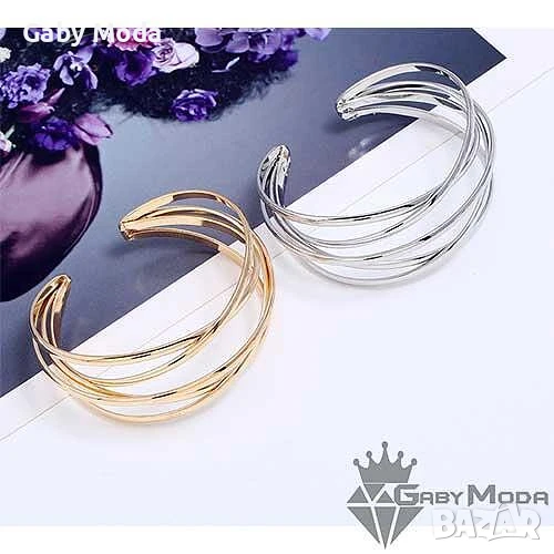 Дамска регулируема гривна в 2 цвята, снимка 1