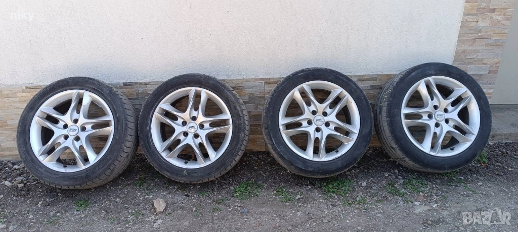 Алуминиеви лети джанти 17 цола R17 с летни гуми подходящи за Форд, снимка 1