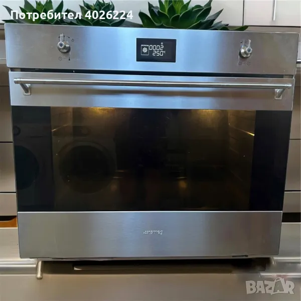 МУЛТИФУНКЦИОНАЛНА ФУРНА ЗА ВГРАЖДАНЕ 77Л - SMEG SF7390X, снимка 1