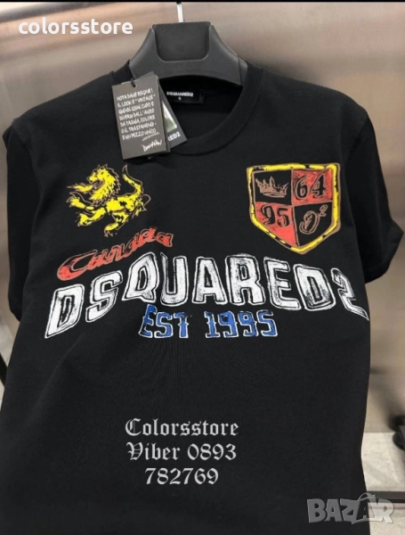 Мъжка Черна тениска Dsquared2/IM170x, снимка 1