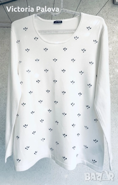 Красива нежна бяла блуза GERRY WEBER Германия, снимка 1